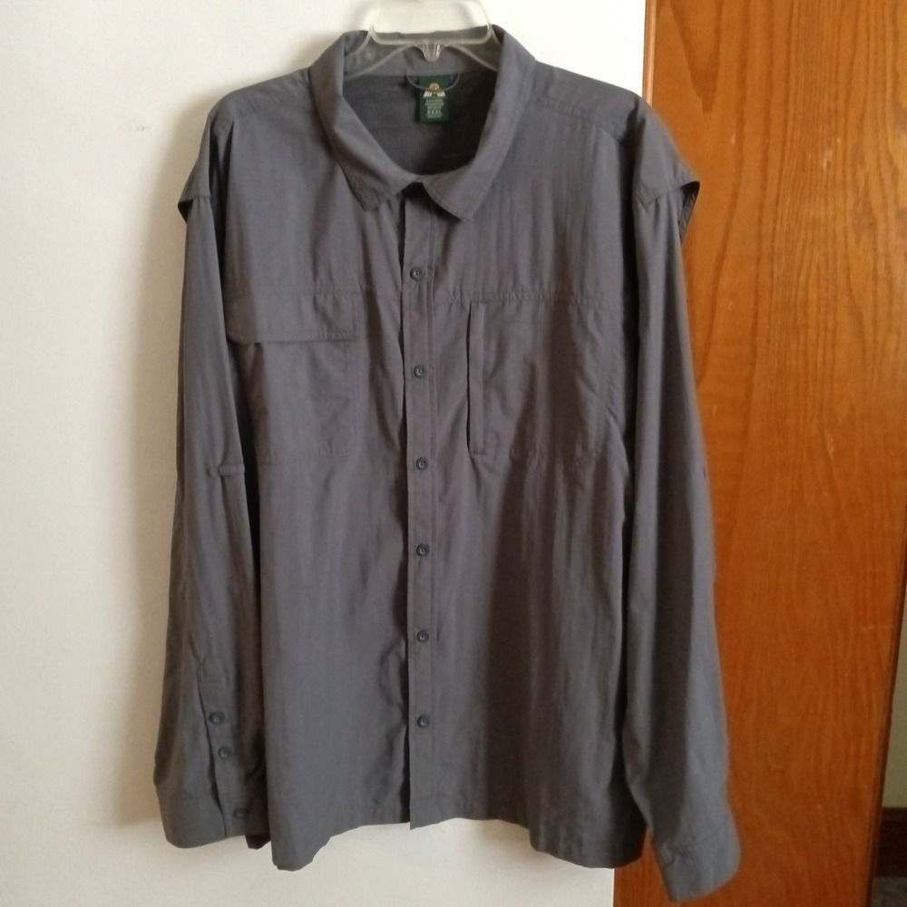 EMS Men's Long Sleeve Vented Fishing Shirt (Eastern Mountain Sports) – Size 3XL